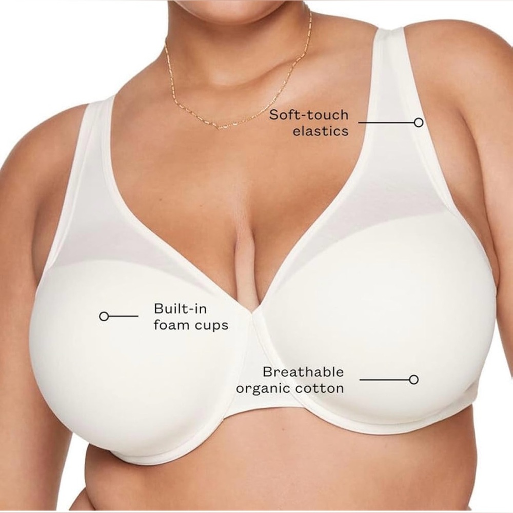 Thirdlove Organic Cloud Cotton Full Coverage Bra - image 4